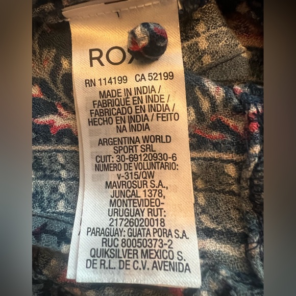 🆕 NWT ROXY “Feed the Rhythm” Romper | Women’s Size XS - Picture 10 of 12